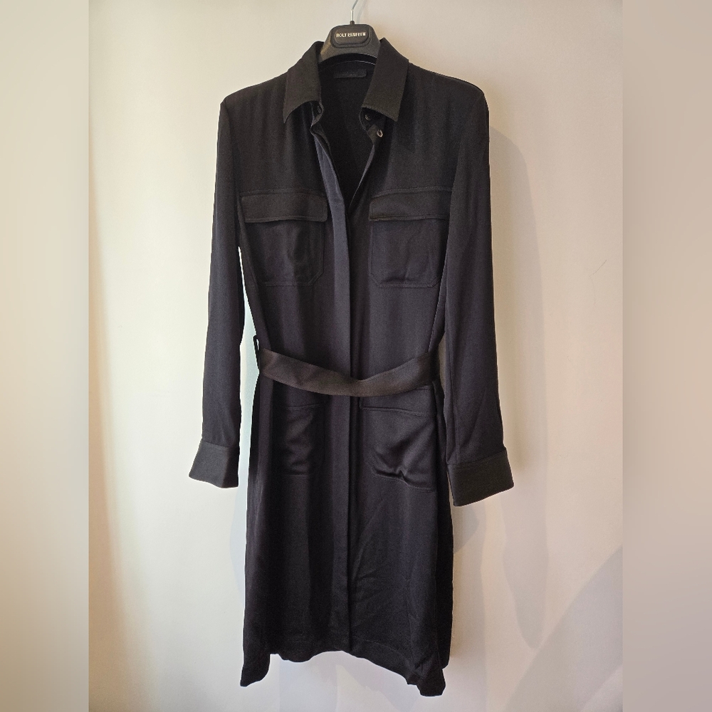 The Row Cargo Belted Shirt Dress Size Small
